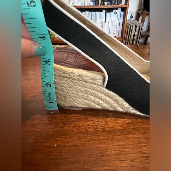 Louboutin Black Canvas Espadrille Slingback - Picture 9 of 10